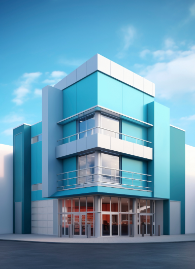 13 hospital building